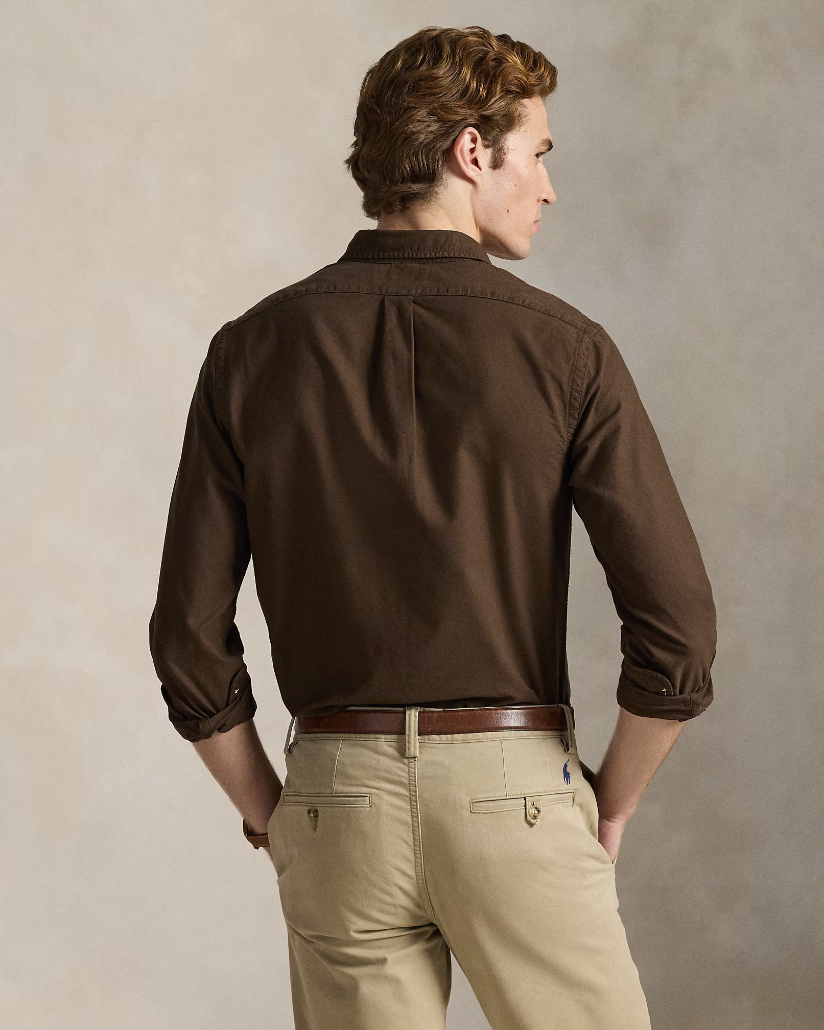 POLO RALPH LAUREN - Slim Fit Garment-Dyed Oxford Shirt