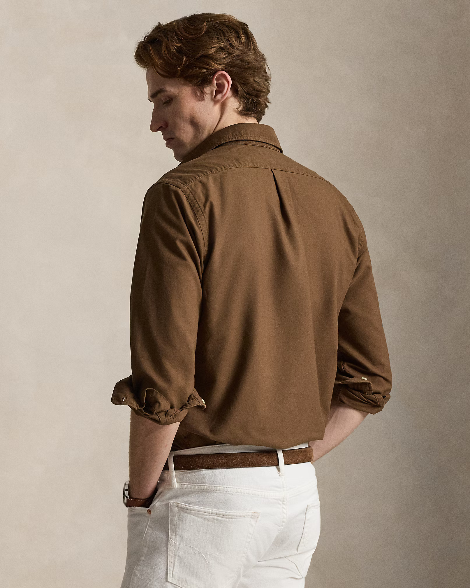 POLO RALPH LAUREN - Custom Fit Garment-Dyed Oxford Shirt