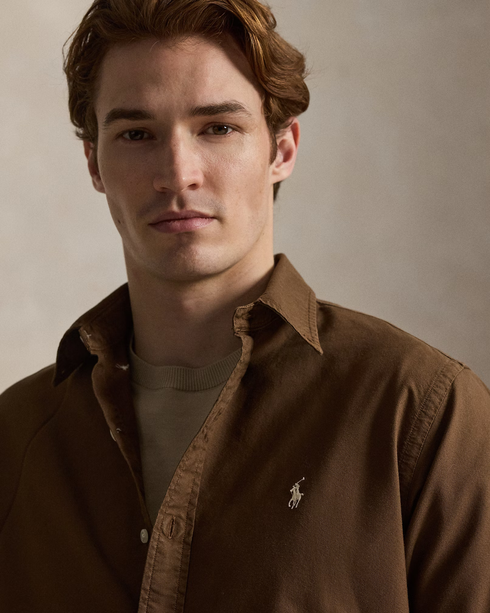 POLO RALPH LAUREN - Custom Fit Garment-Dyed Oxford Shirt