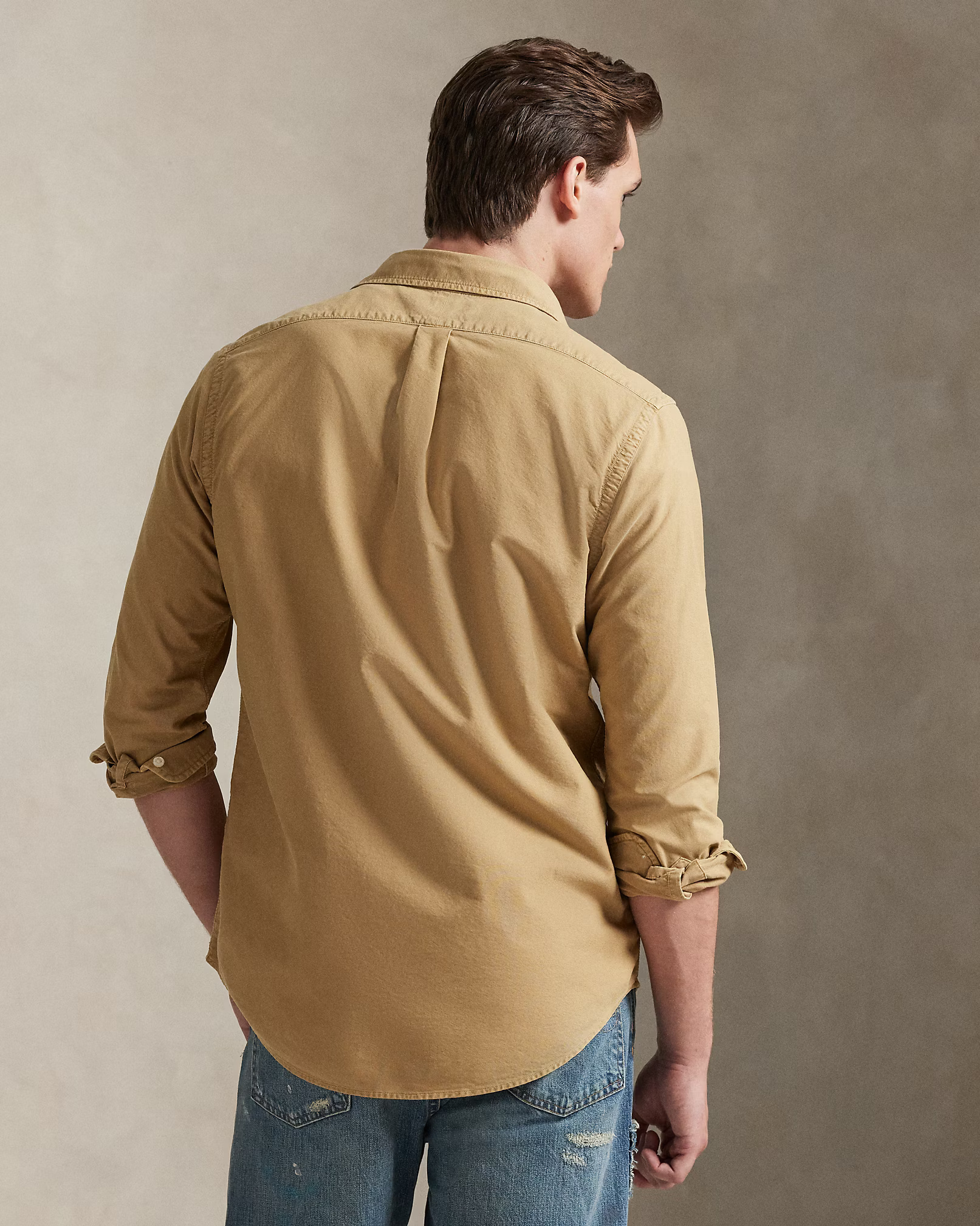 POLO RALPH LAUREN - Custom Fit Garment-Dyed Oxford Shirt