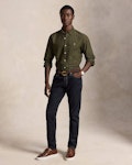 Custom Fit Garment-Dyed Oxford Shirt