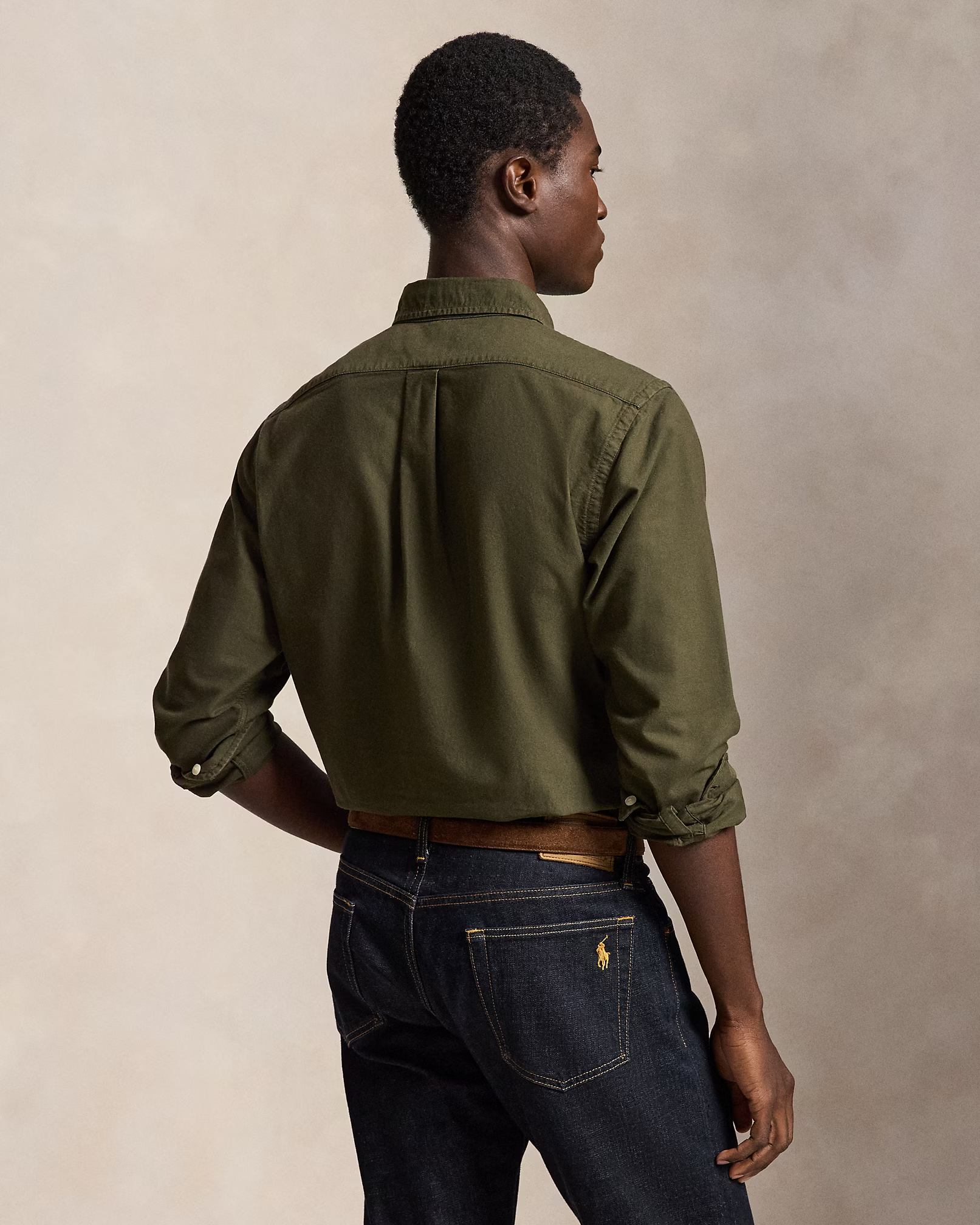 POLO RALPH LAUREN - Custom Fit Garment-Dyed Oxford Shirt
