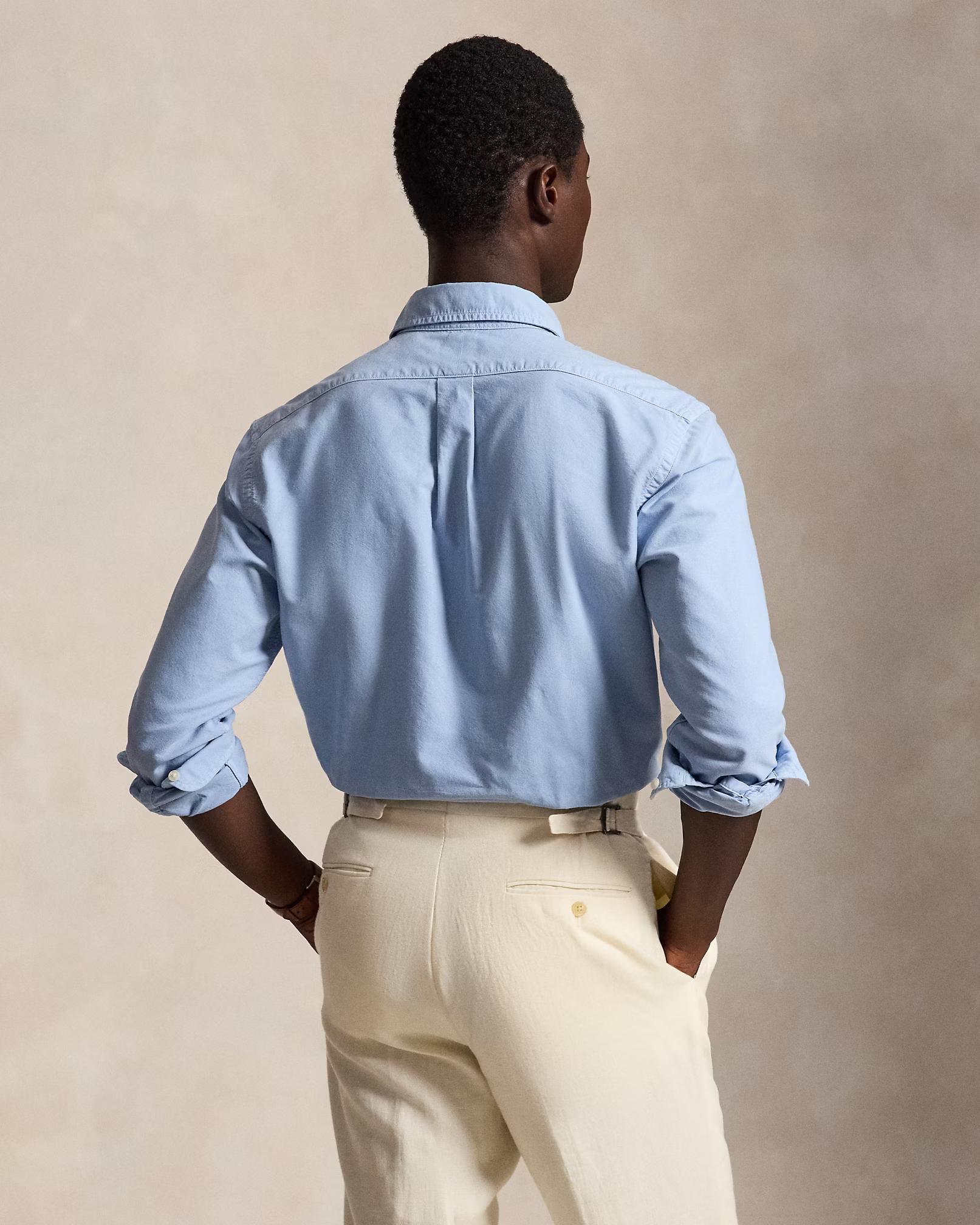 POLO RALPH LAUREN - Custom Fit Garment-Dyed Oxford Shirt