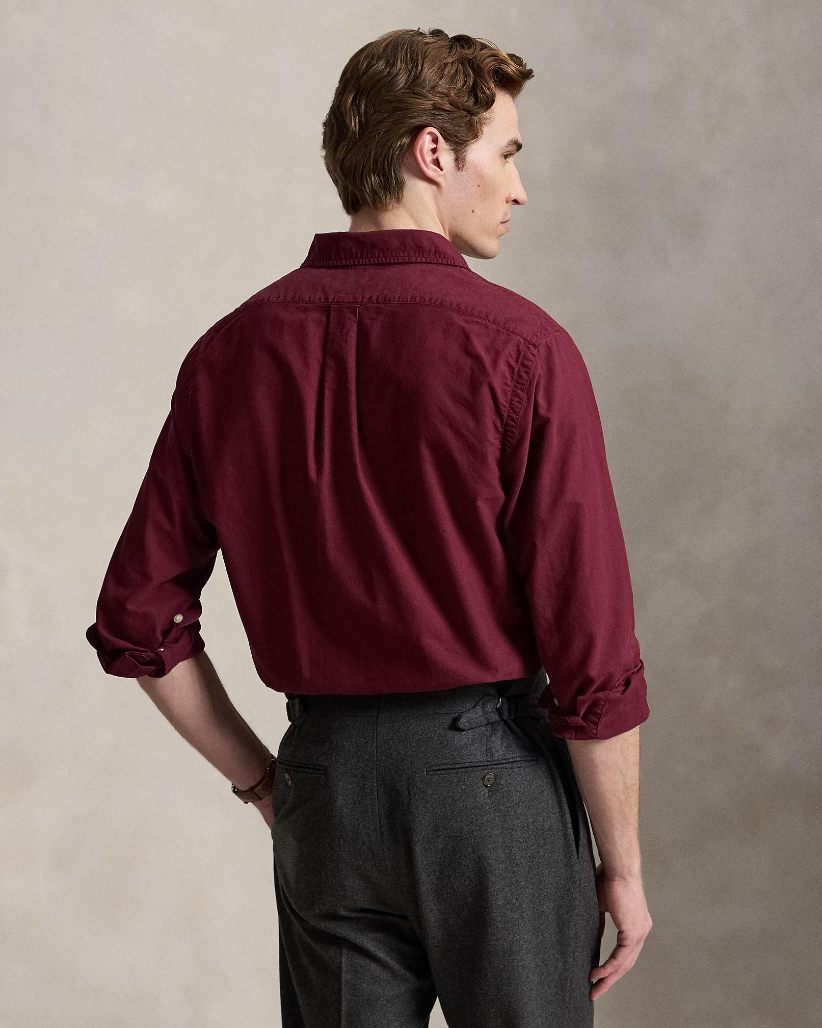 POLO RALPH LAUREN - Custom Fit Garment-Dyed Oxford Shirt