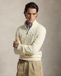 Roving Cotton Quarter-Zip Jumper