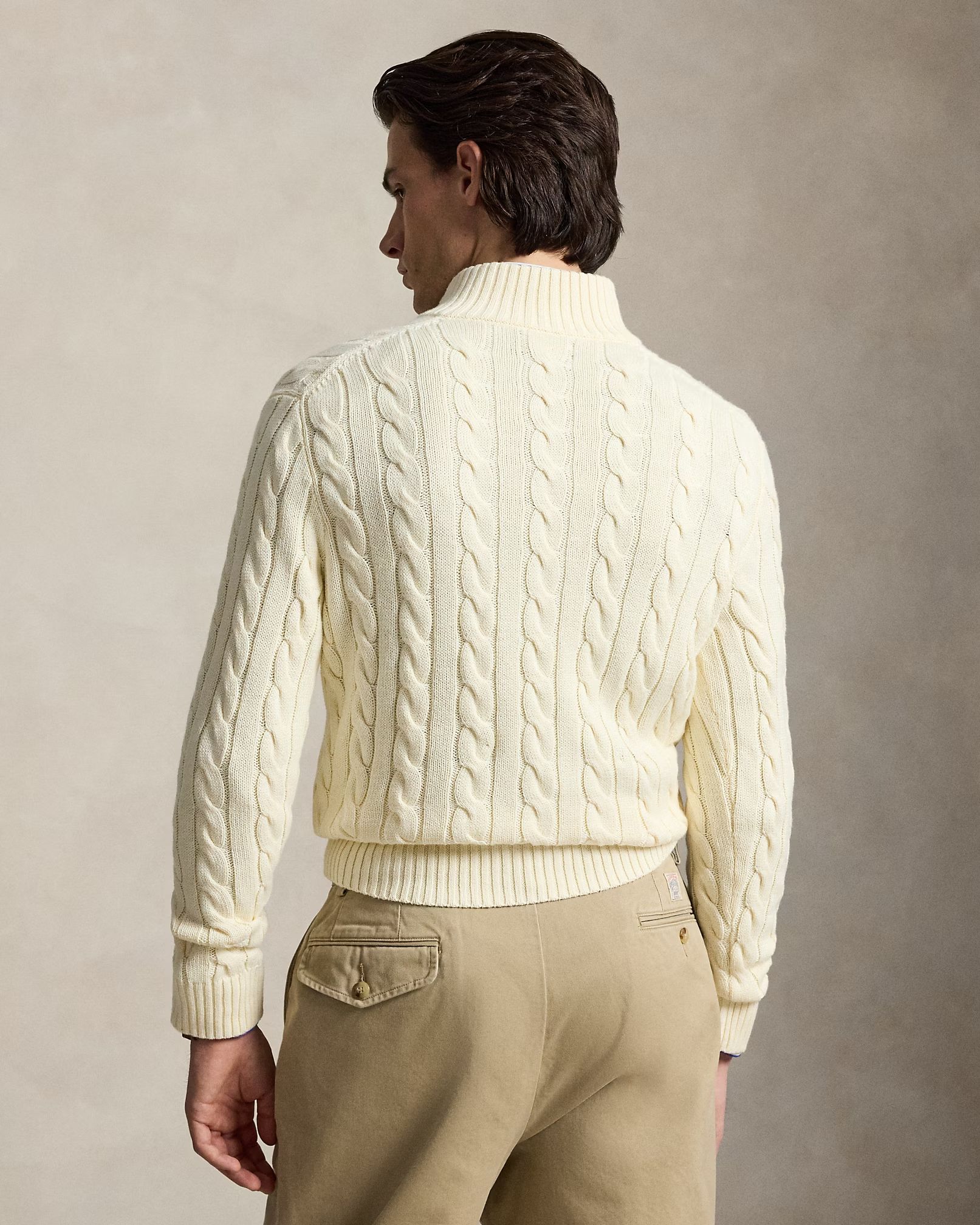 POLO RALPH LAUREN - Roving Cotton Quarter-Zip Jumper