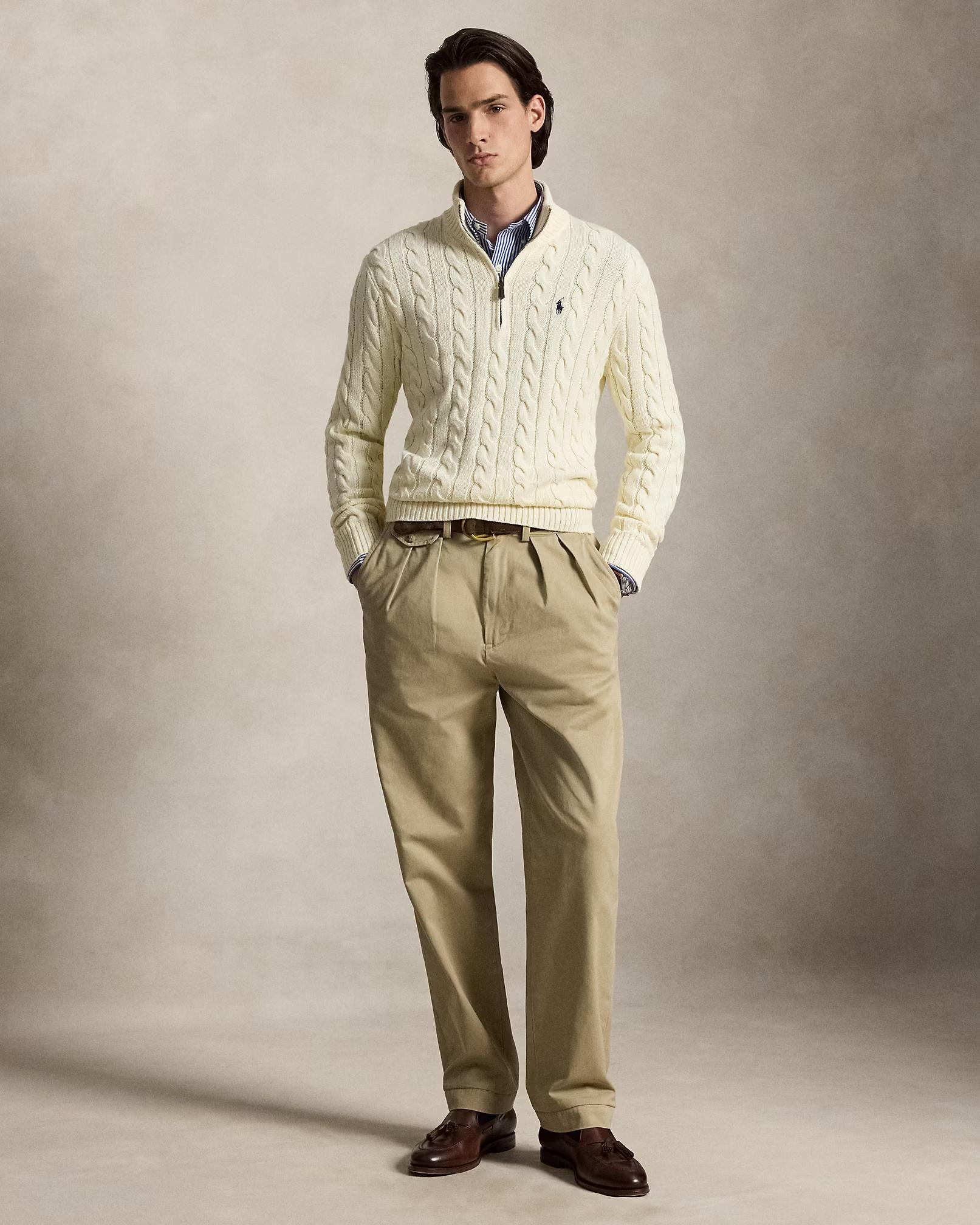 POLO RALPH LAUREN - Roving Cotton Quarter-Zip Jumper