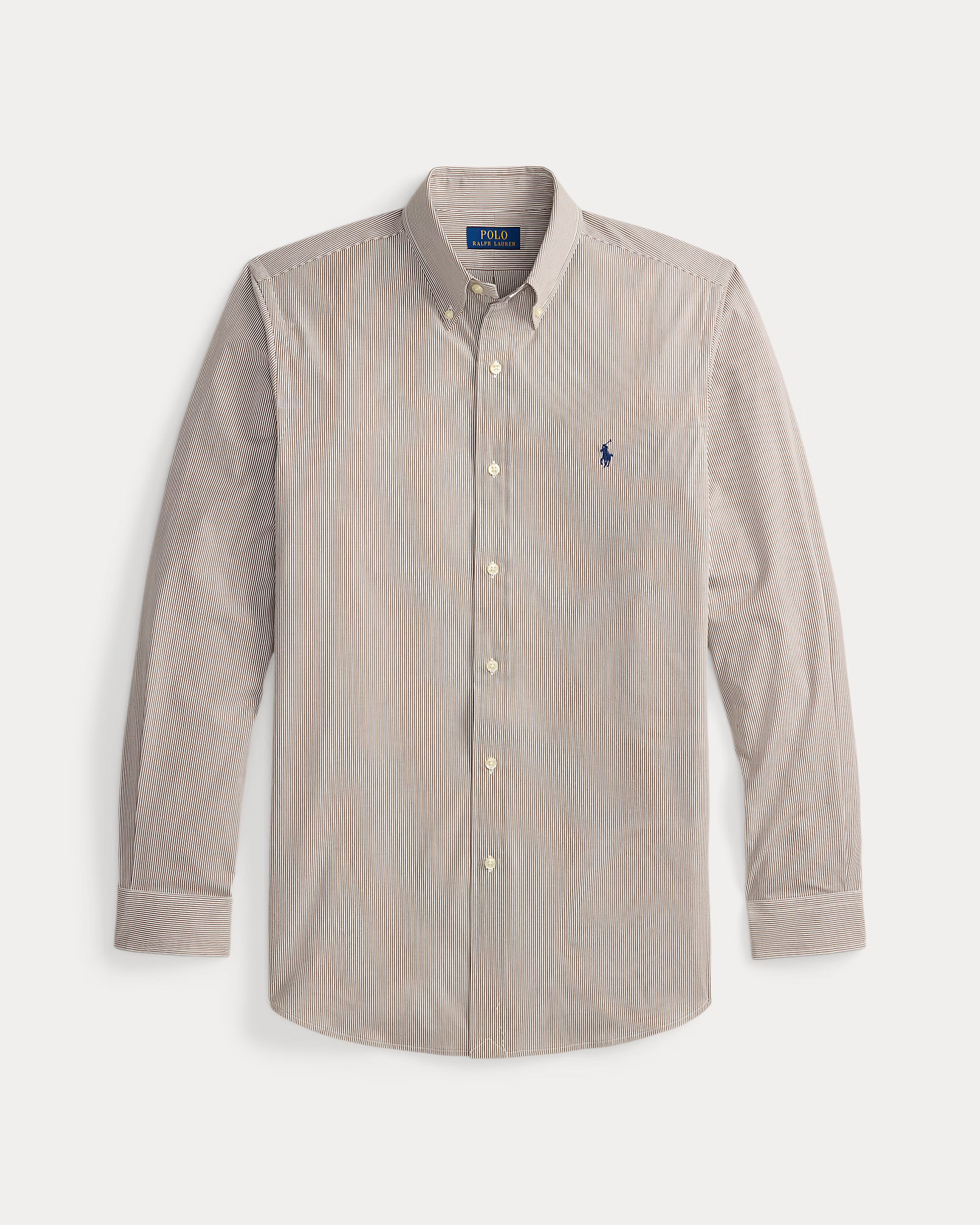 POLO RALPH LAUREN - Slim Fit Striped Stretch Poplin Shirt