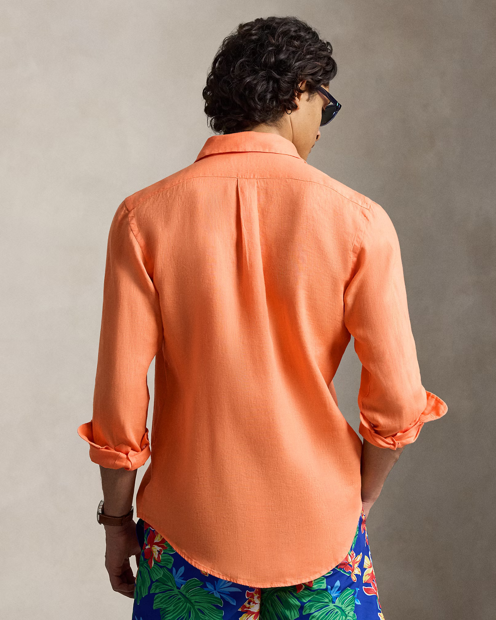 POLO RALPH LAUREN - Custom Fit Linen Shirt