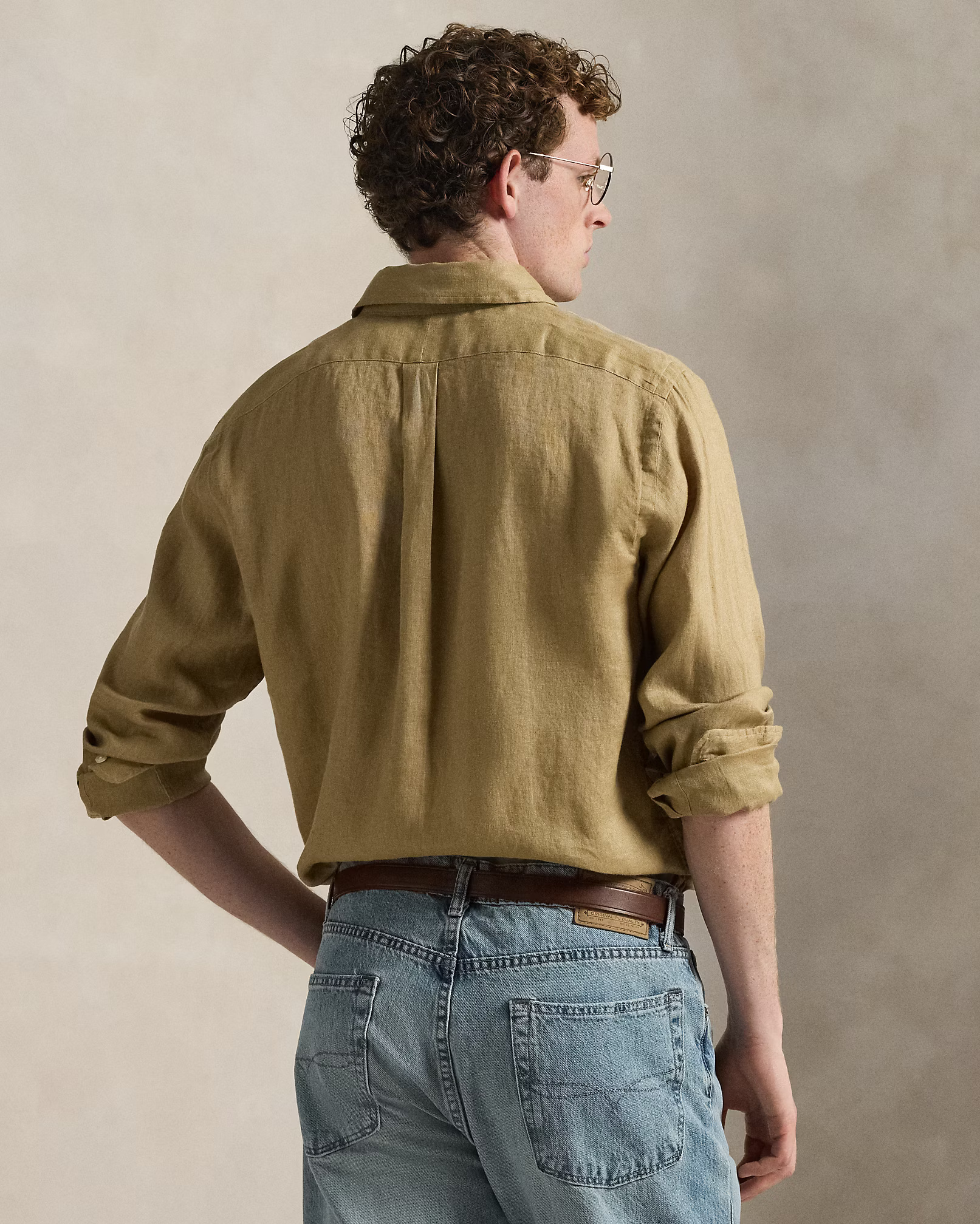 POLO RALPH LAUREN - Custom Fit Linen Shirt