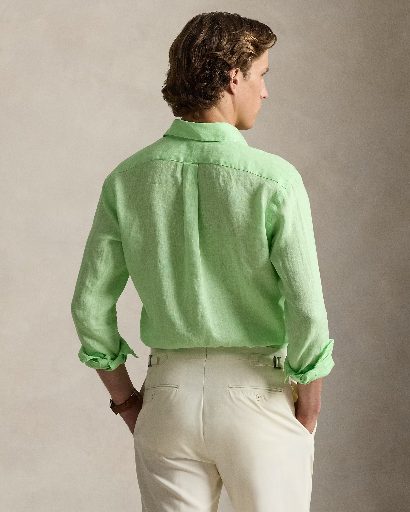 POLO RALPH LAUREN - Custom Fit Linen Shirt