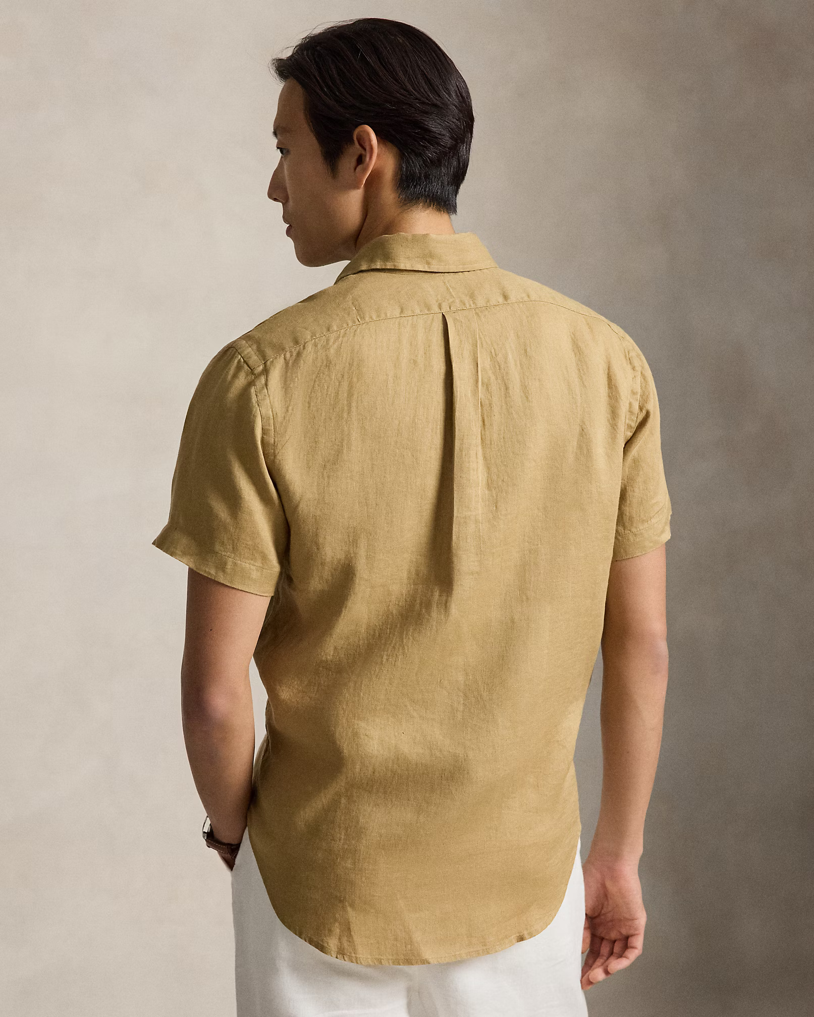 POLO RALPH LAUREN - Custom Fit Linen Shirt