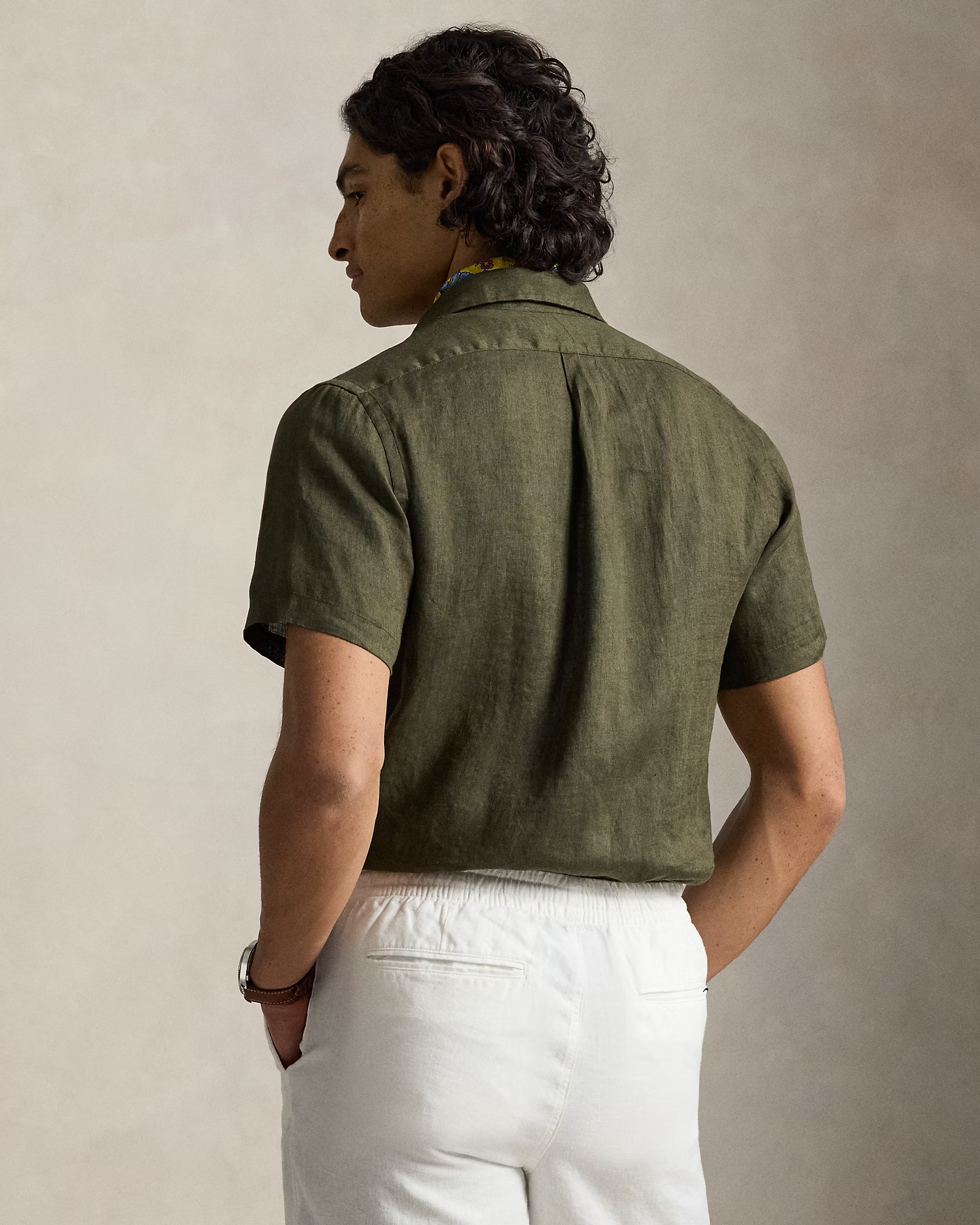 POLO RALPH LAUREN - Custom Fit Linen Shirt
