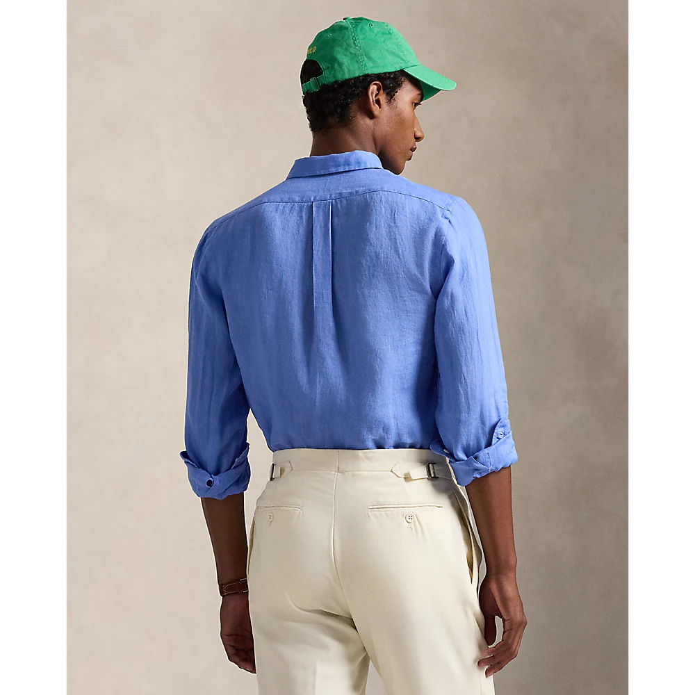 POLO RALPH LAUREN - Slim Fit Linen Shirt