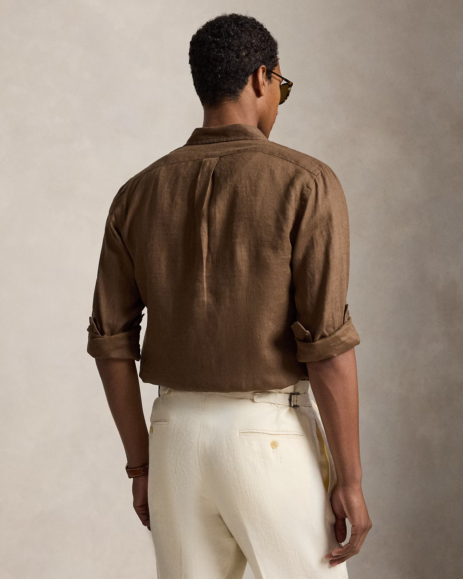 POLO RALPH LAUREN - Slim Fit Linen Shirt