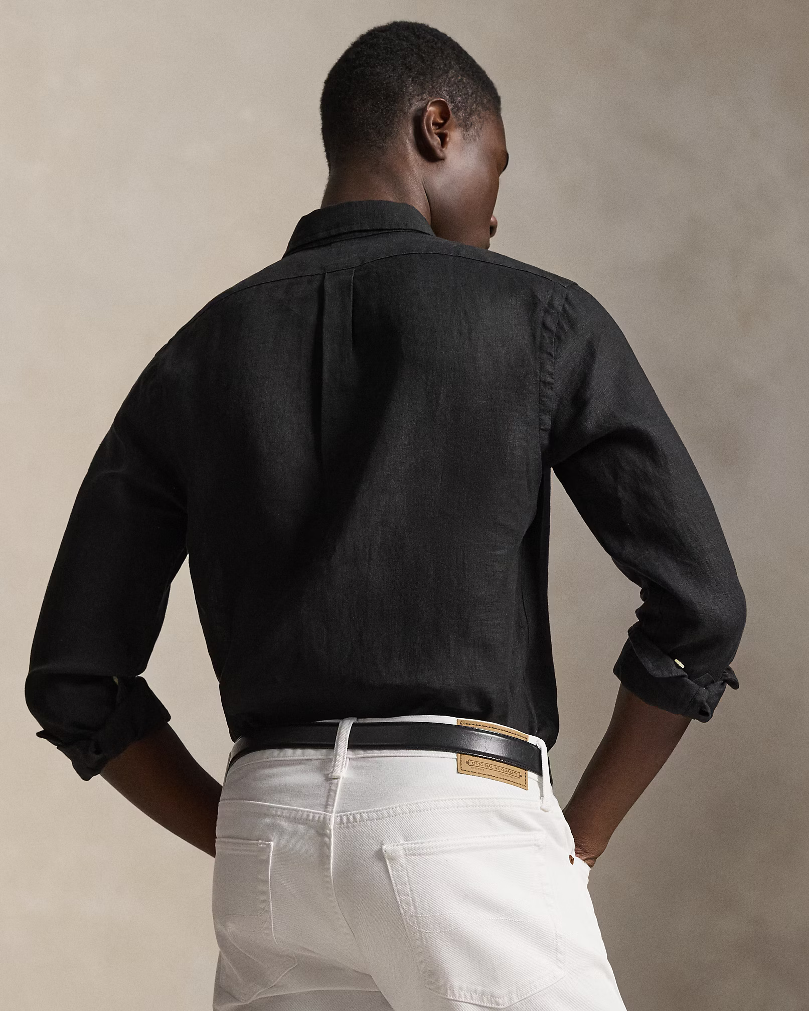 POLO RALPH LAUREN - Slim Fit Linen Shirt