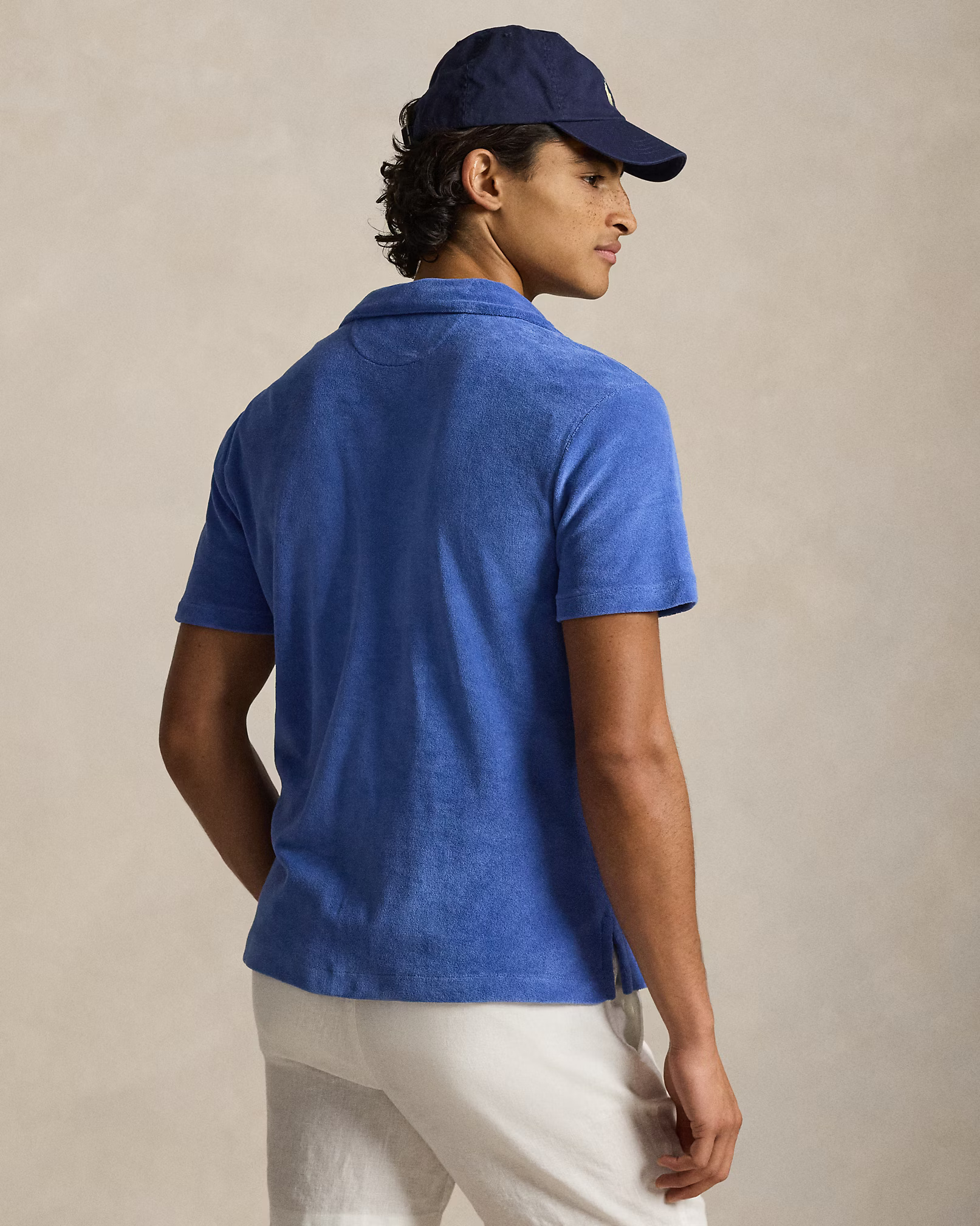 POLO RALPH LAUREN - Custom Slim Fit Terry Camp Shirt