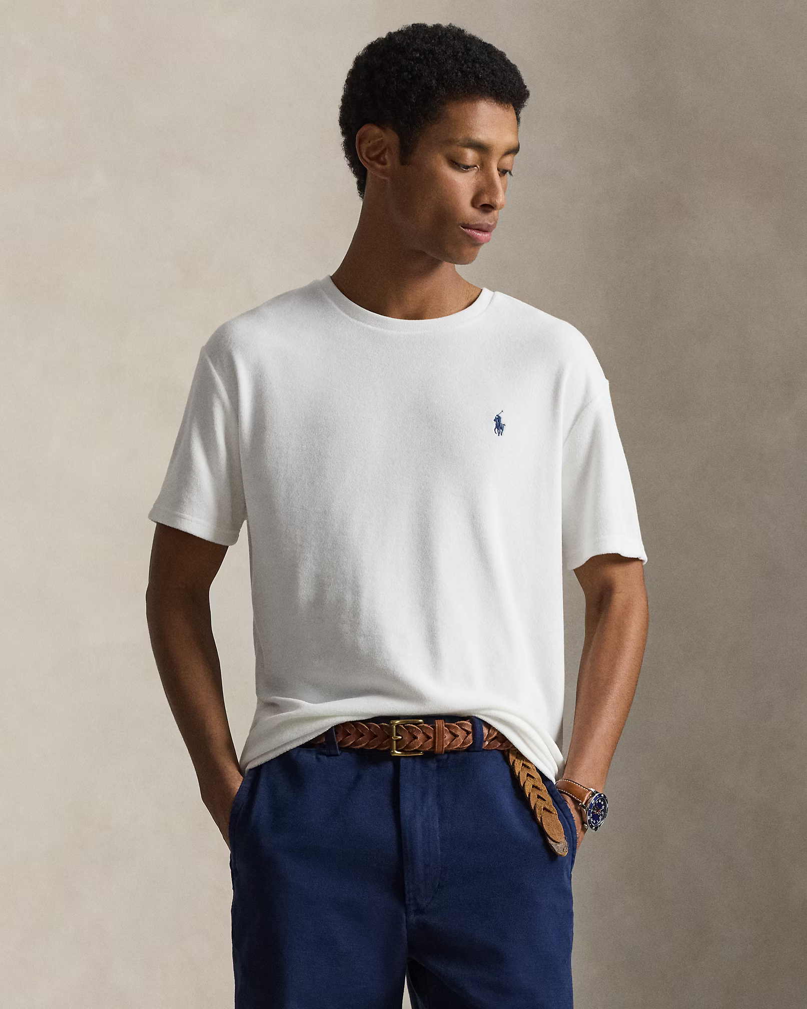 POLO RALPH LAUREN - Classic Fit Terry T-Shirt