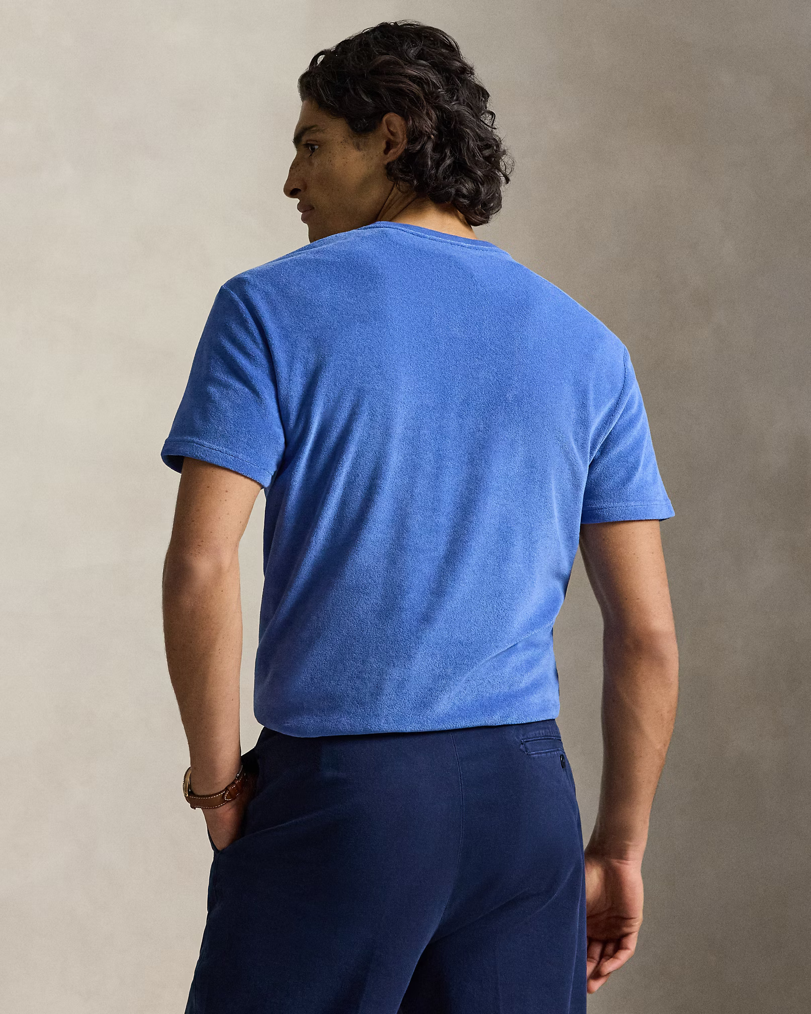 POLO RALPH LAUREN - Cotton Terry T-shirt