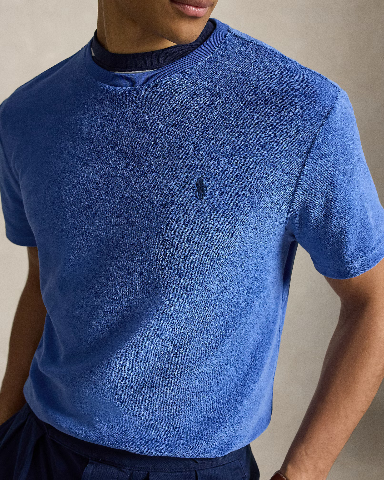 POLO RALPH LAUREN - Cotton Terry T-shirt
