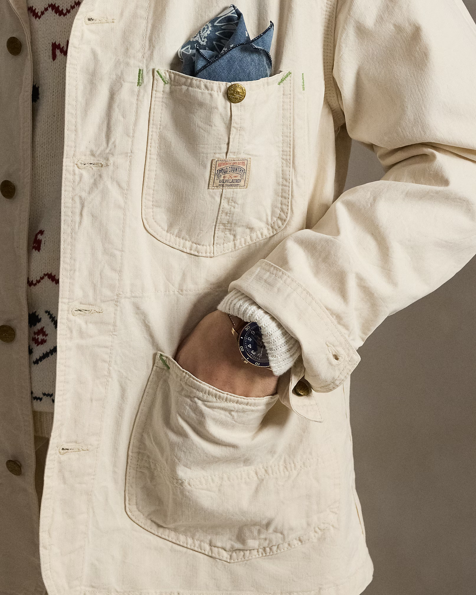 POLO RALPH LAUREN - The Waldron Twill Utility Jacket