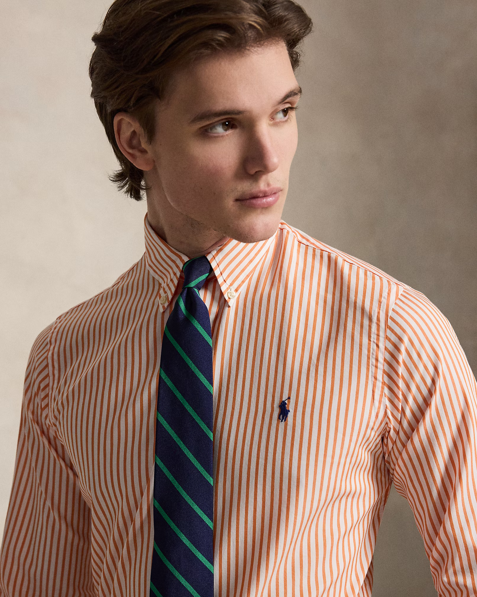 POLO RALPH LAUREN - Custom Fit Striped Broadcloth Shirt