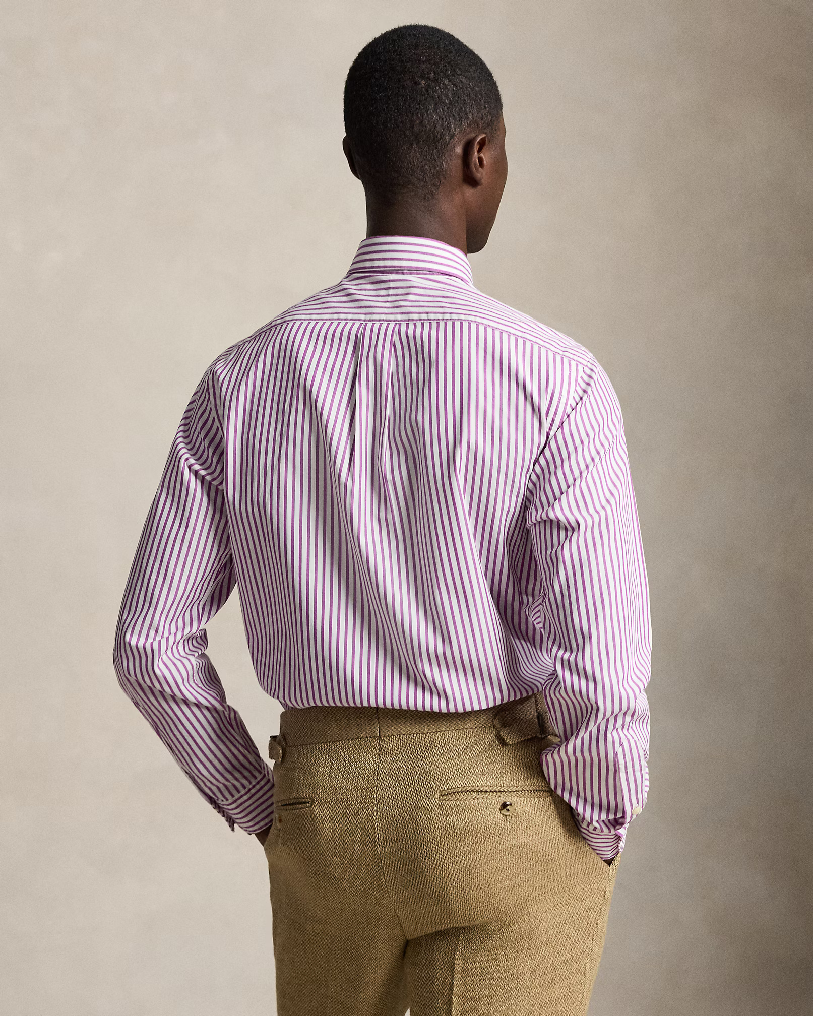 POLO RALPH LAUREN - Custom Fit Striped Broadcloth Shirt