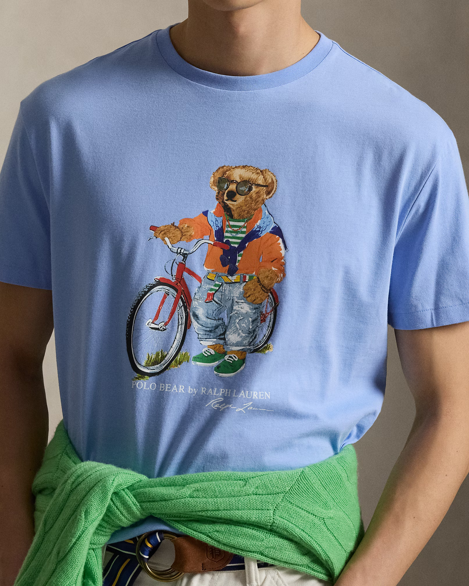 POLO RALPH LAUREN - Custom Slim Fit Polo Bear T-Shirt