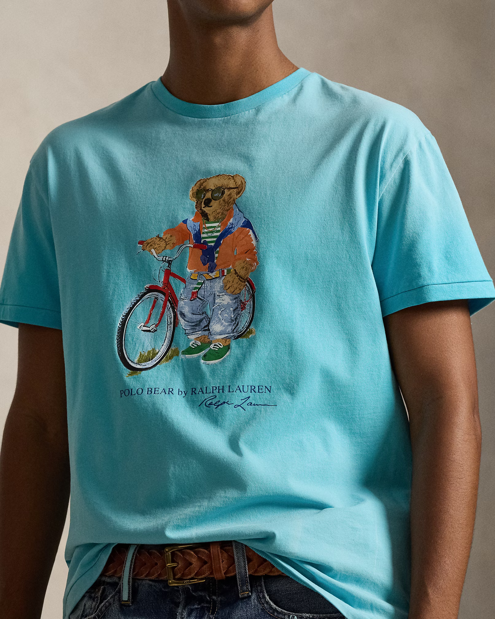 POLO RALPH LAUREN - Custom Slim Fit Polo Bear T-Shirt