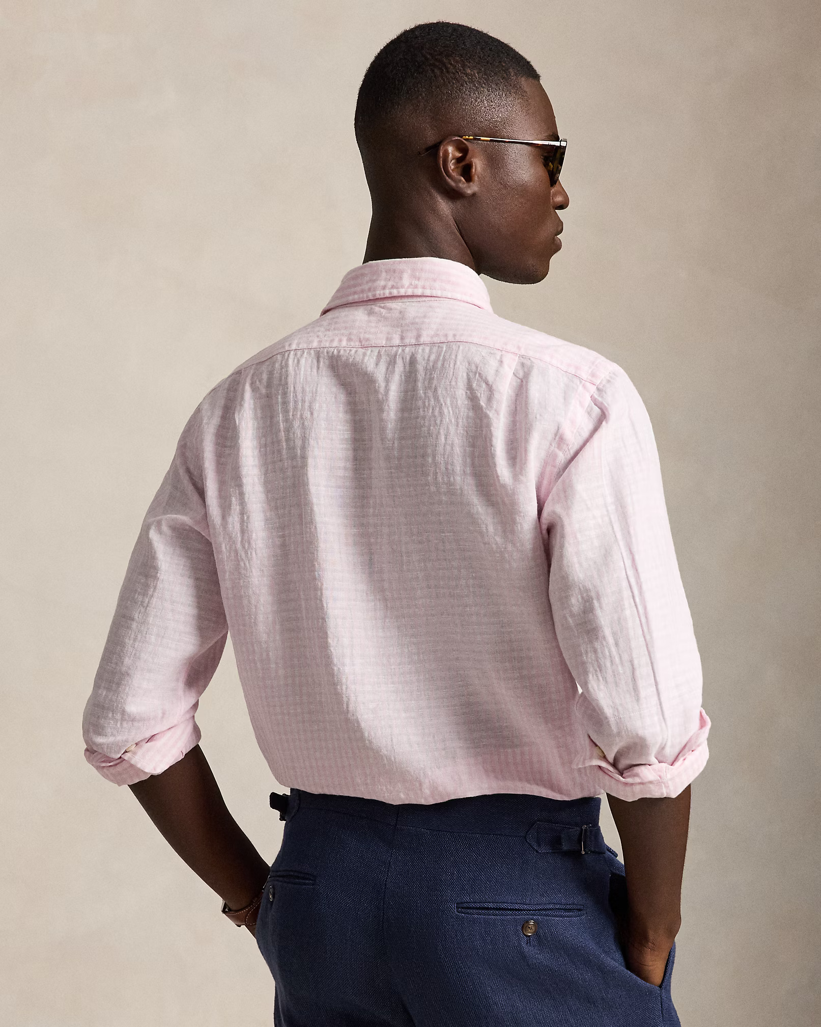 POLO RALPH LAUREN - Seesucker Linen Shirt