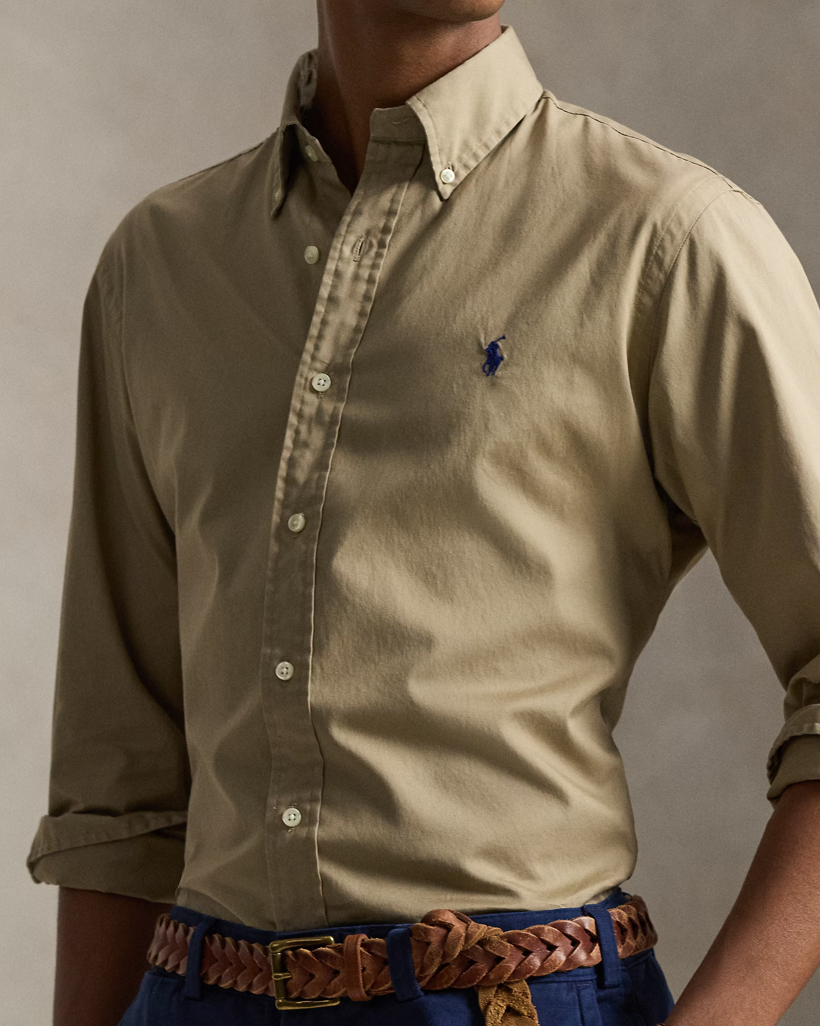POLO RALPH LAUREN - Custom Fit Featherweight Twill Shirt