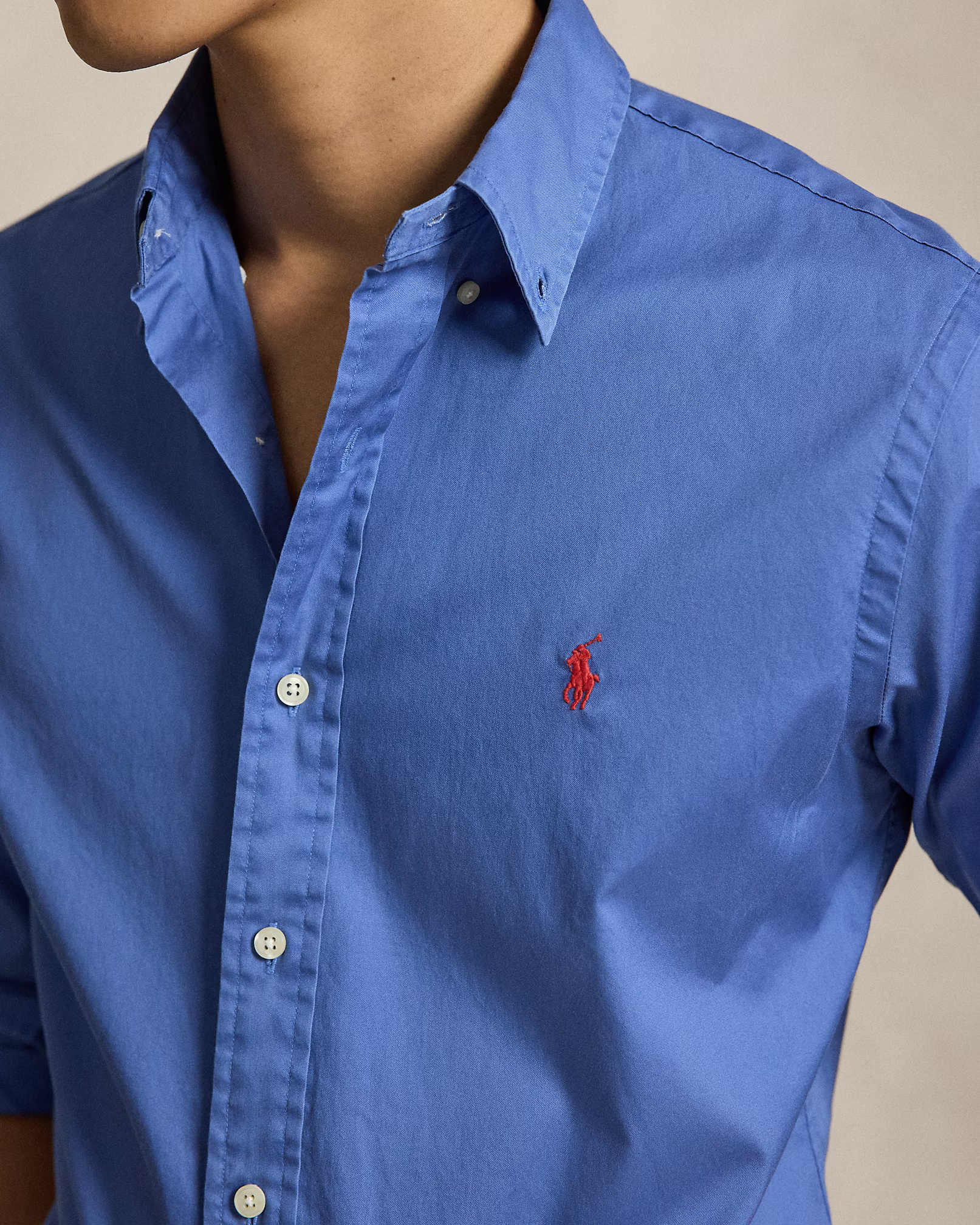POLO RALPH LAUREN - Custom Fit Featherweight Twill Shirt