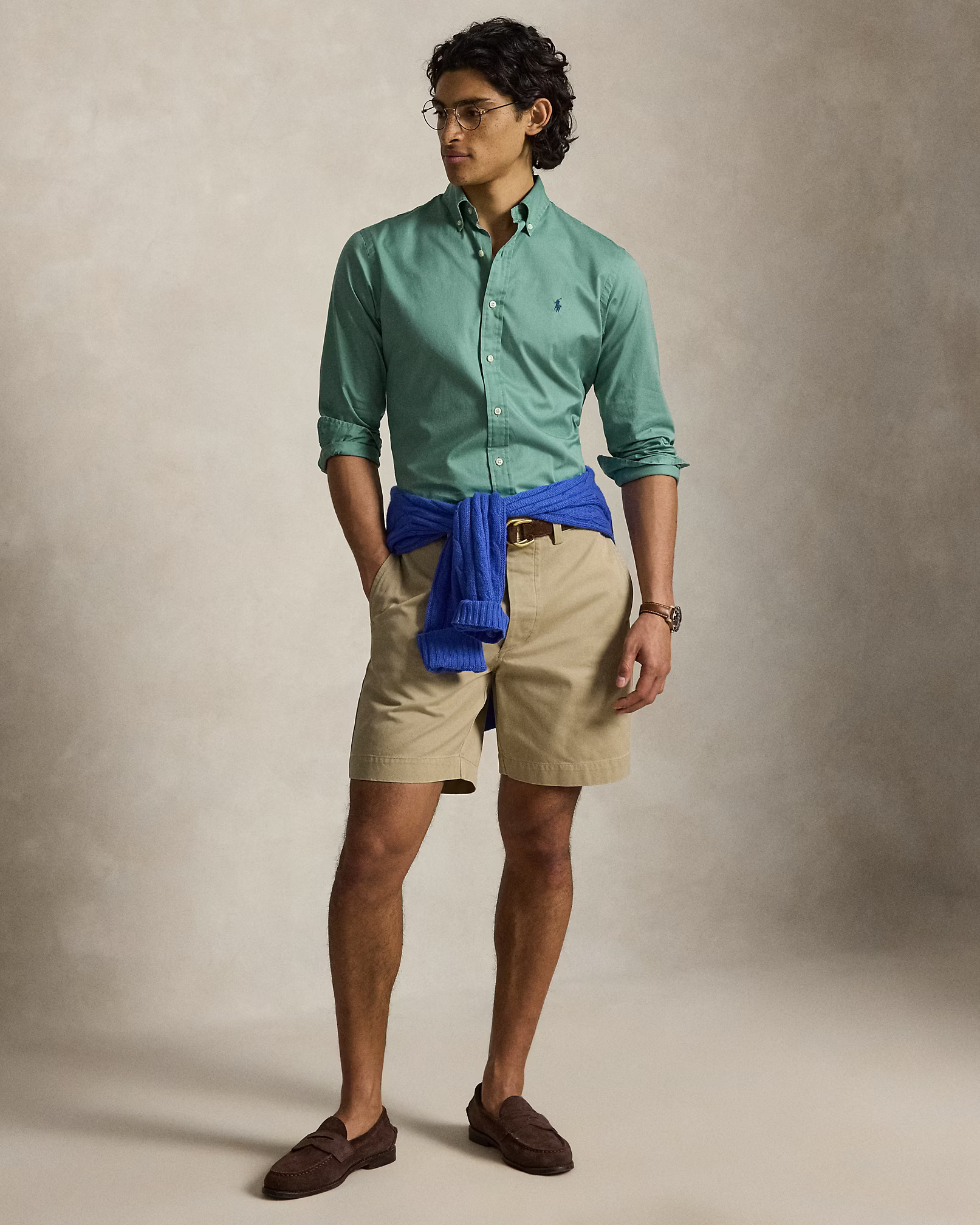POLO RALPH LAUREN - Custom Fit Featherweight Twill Shirt