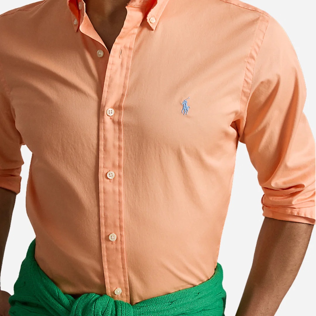 POLO RALPH LAUREN - Custom Fit Featherweight Twill Shirt