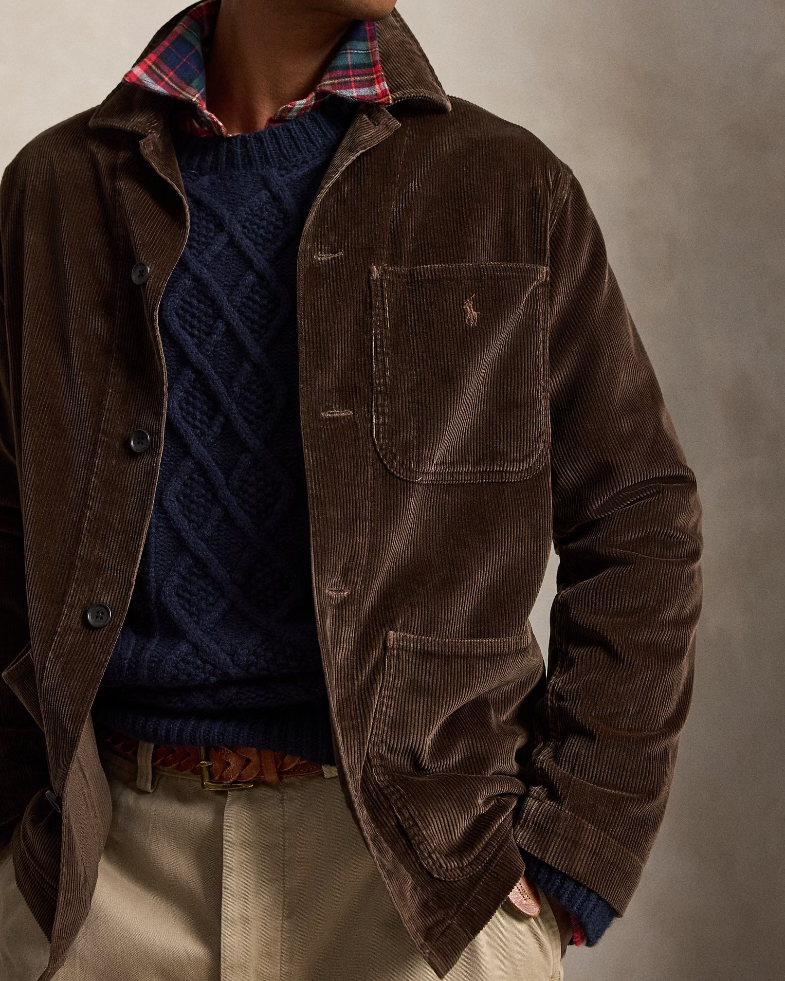 POLO RALPH LAUREN - Corduroy Utility Overshirt