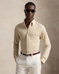 Knit Mesh Oxford Shirt