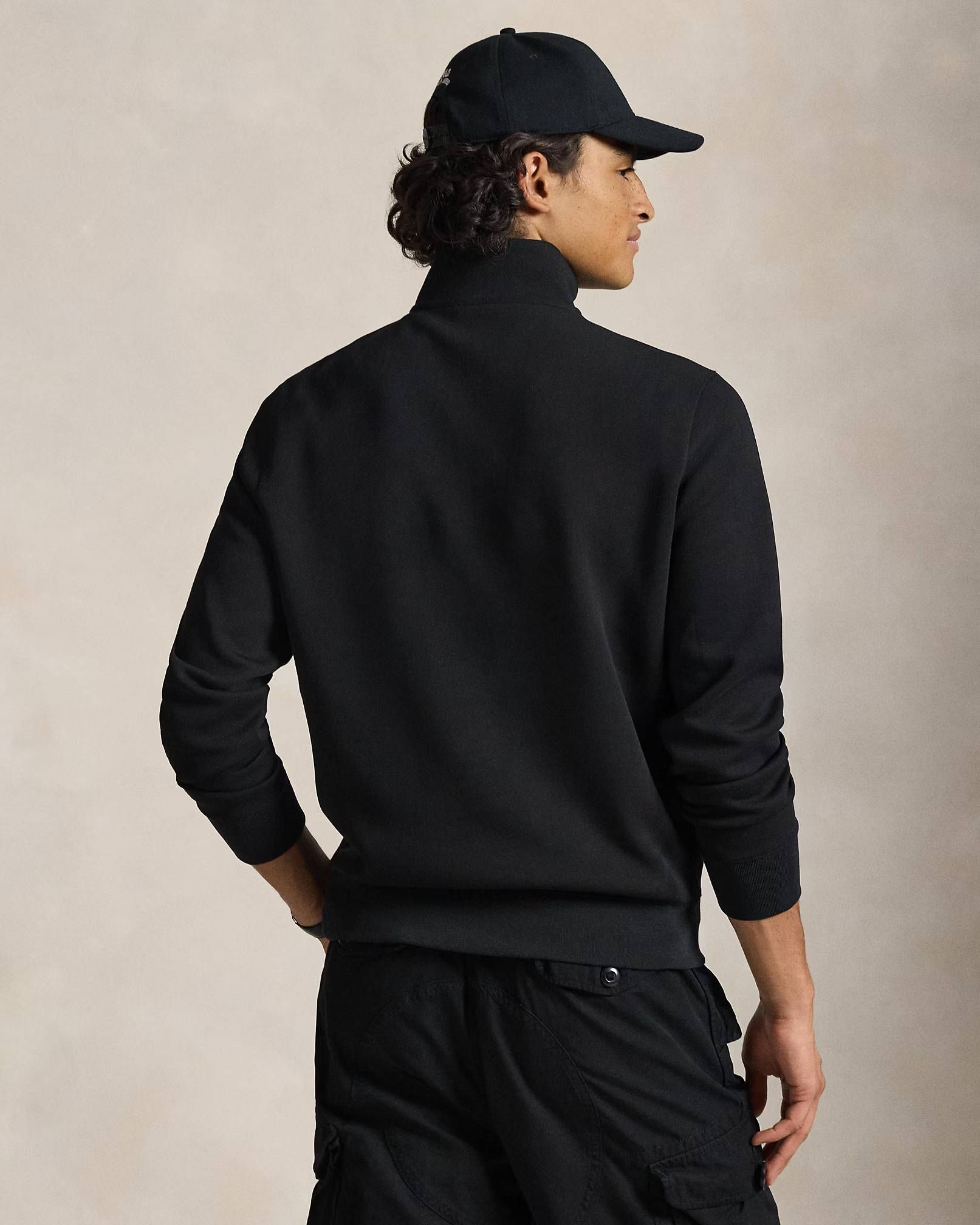 POLO RALPH LAUREN - Double-Knit Quarter-Zip Pullover