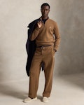 Double-Knit Quarter-Zip Pullover