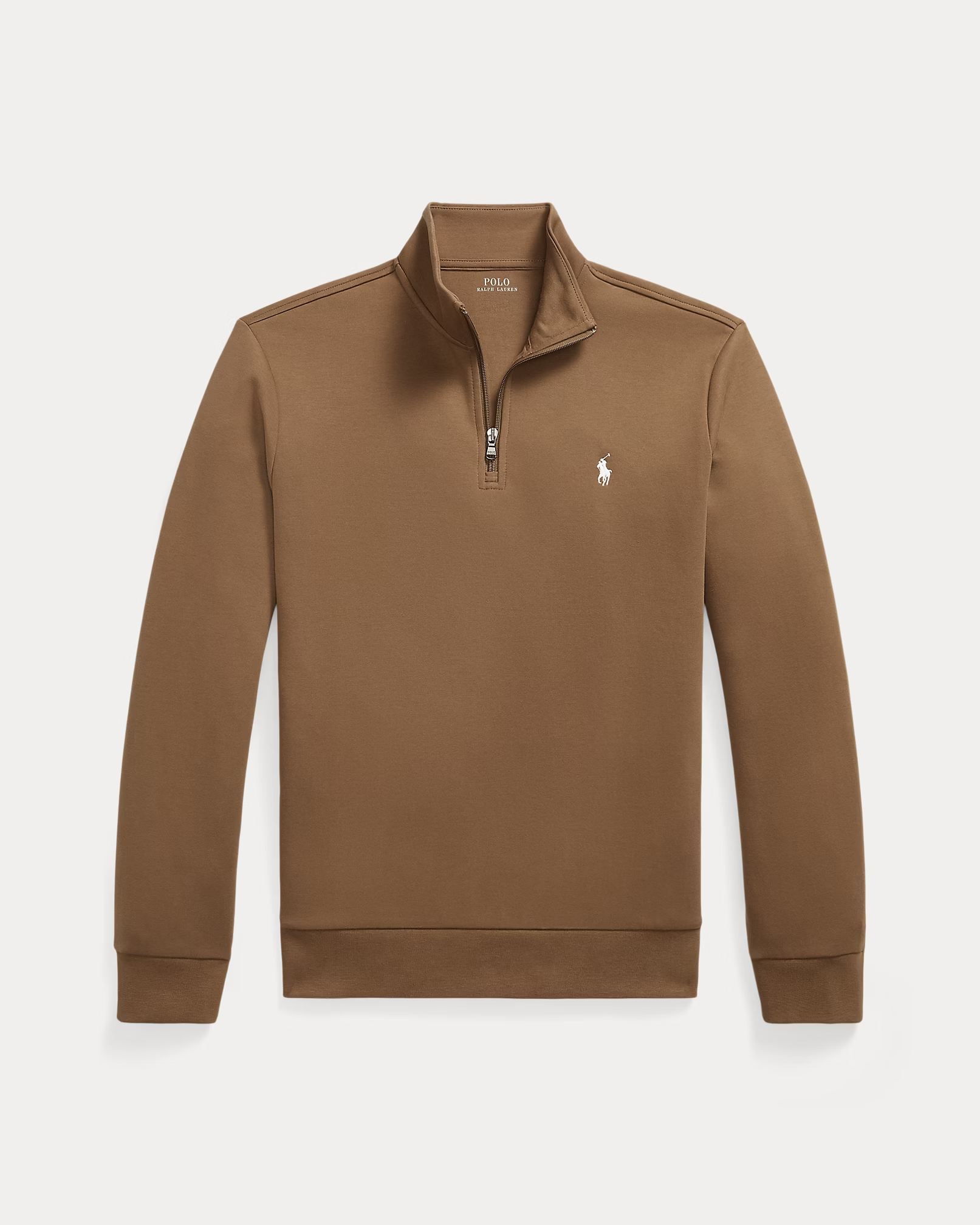 POLO RALPH LAUREN - Double-Knit Quarter-Zip Pullover