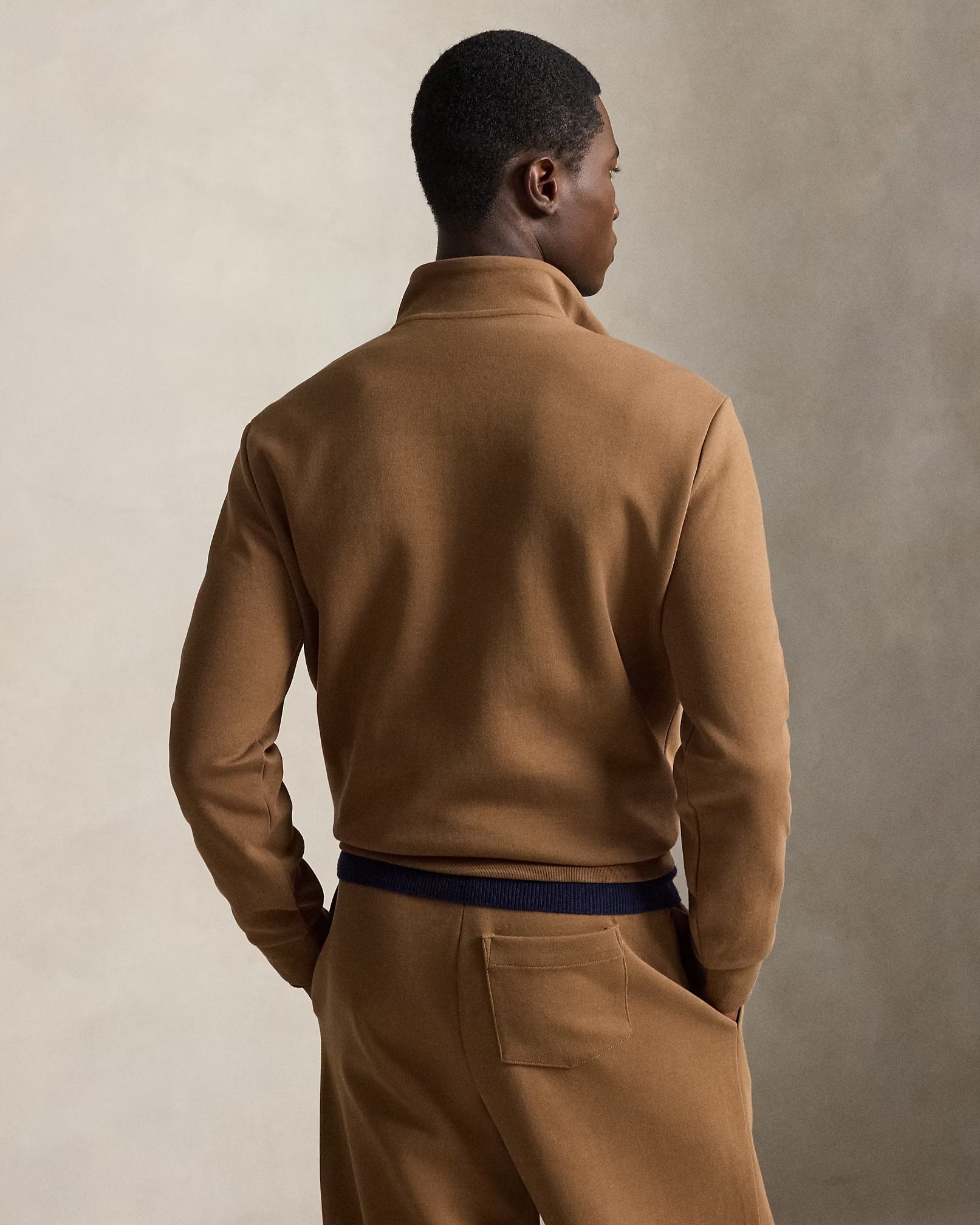 POLO RALPH LAUREN - Double-Knit Quarter-Zip Pullover