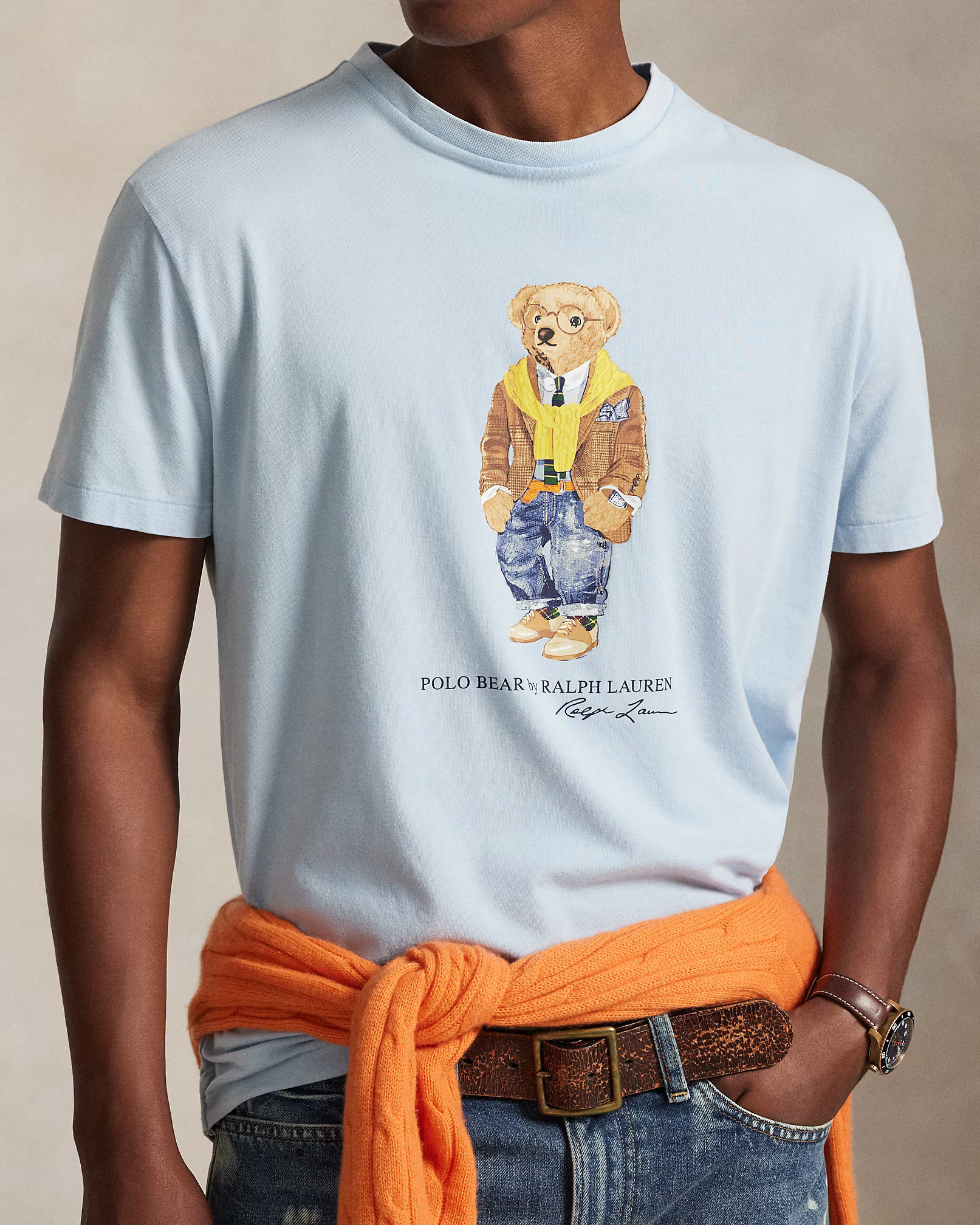 POLO RALPH LAUREN - Custom Slim Fit Polo Bear T-Shirt