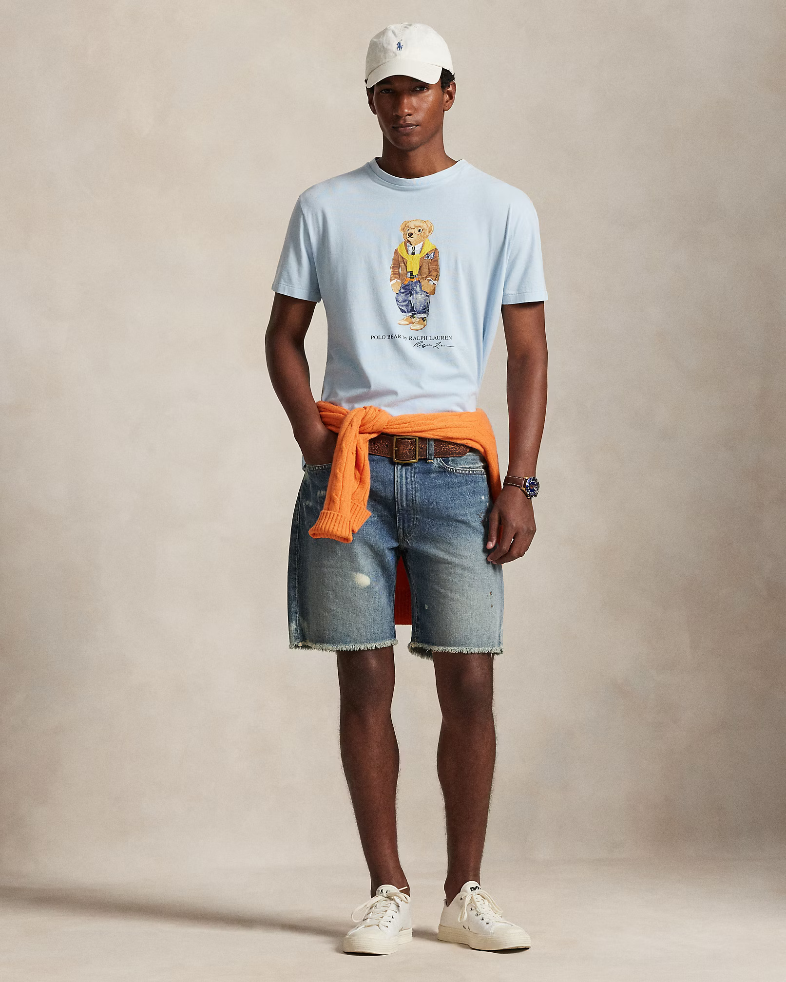 POLO RALPH LAUREN - Custom Slim Fit Polo Bear T-Shirt