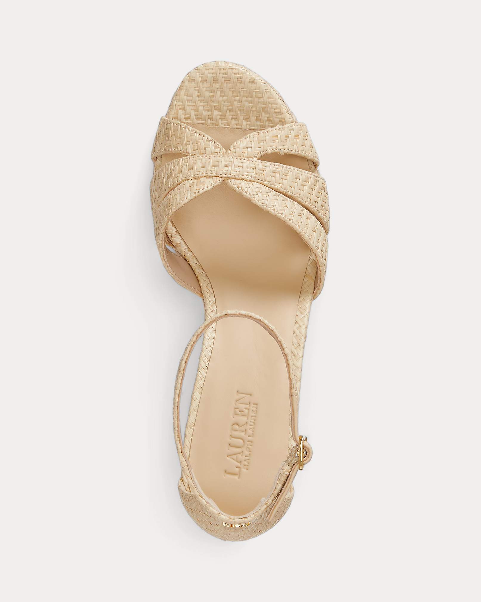 LAUREN RALPH LAUREN - Nellie Raffia Espadrille