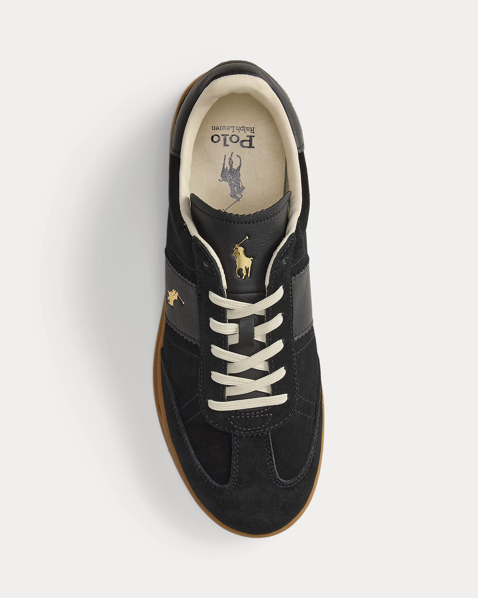 POLO RALPH LAUREN - Suede Leather Heritage Aera