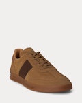 Heritage Aera Suede Brogue Trainers
