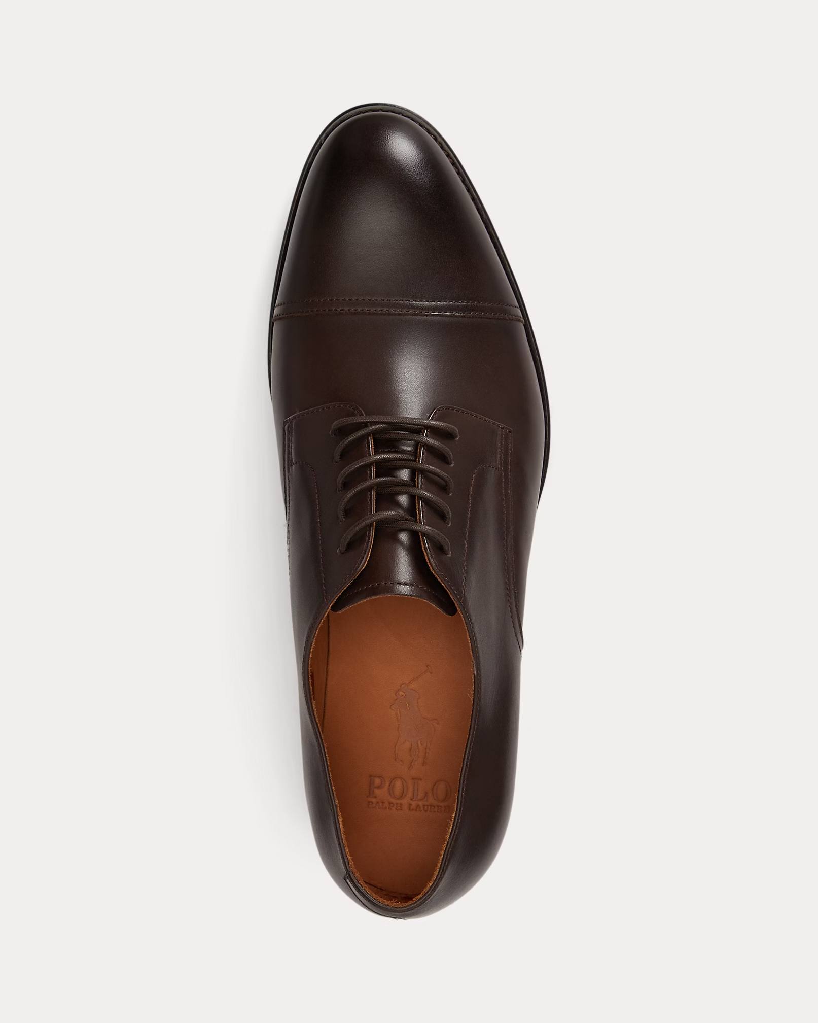 POLO RALPH LAUREN - Owen Leather Cap-Toe Shoe