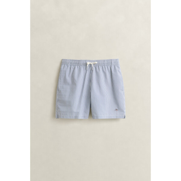 GANT - Striped Seersucker Swimwear
