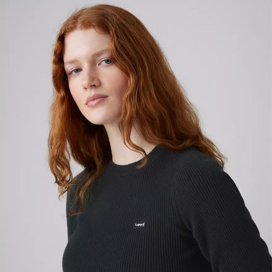 LEVI'S - Rib Crew Sweater Blacks