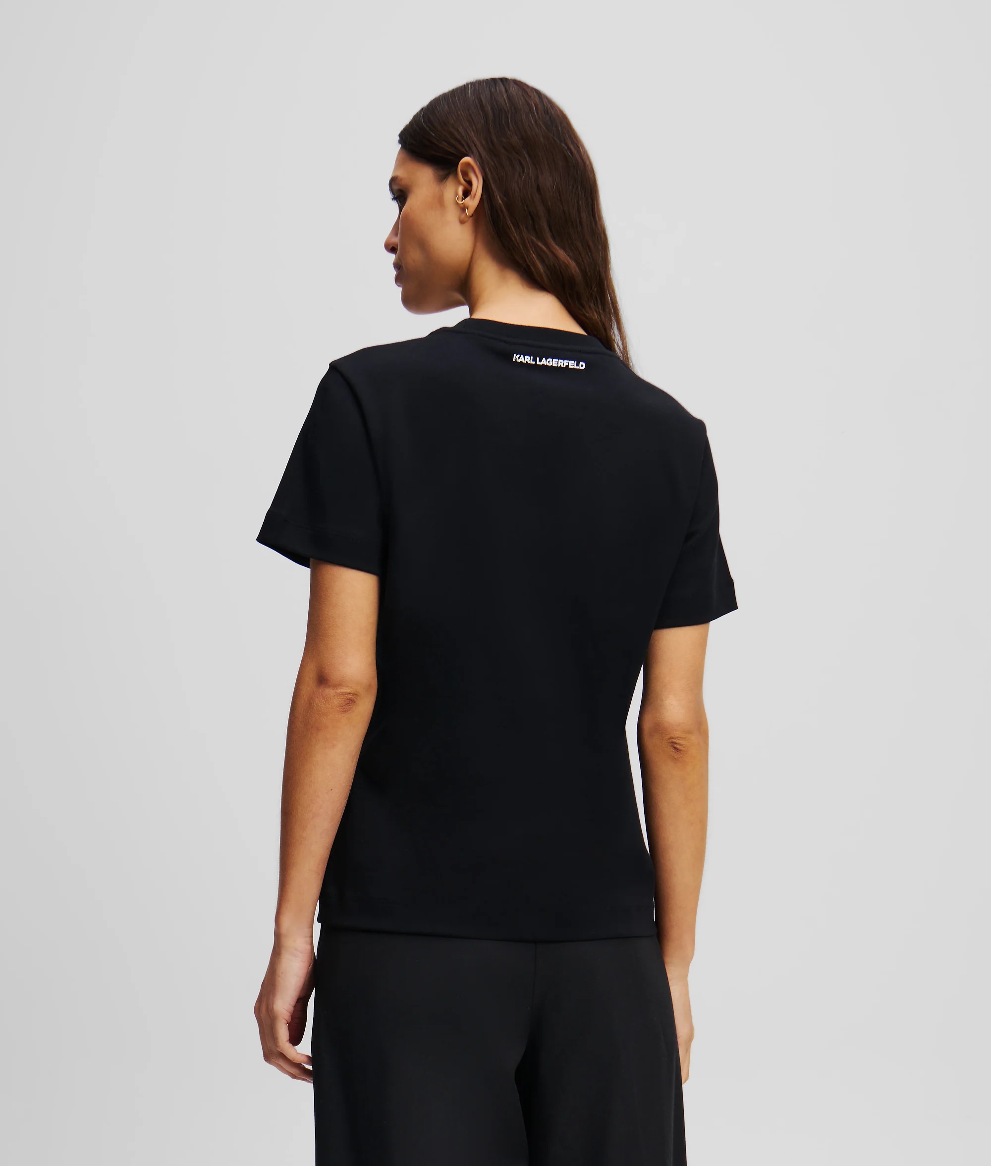 KARL LAGERFELD - Ikon Aquarelle T-Shirt