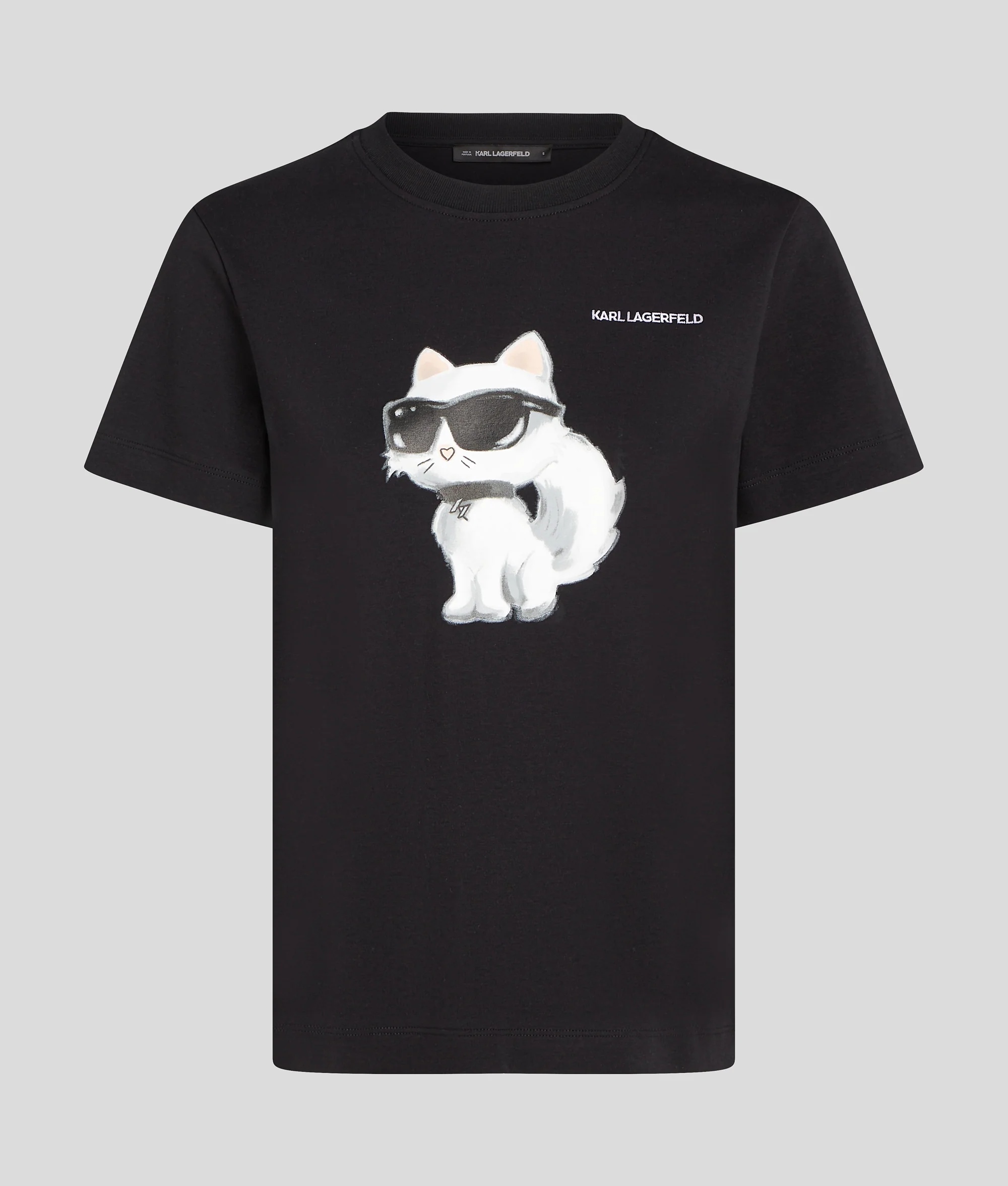 KARL LAGERFELD - Ikon Aquarelle T-Shirt